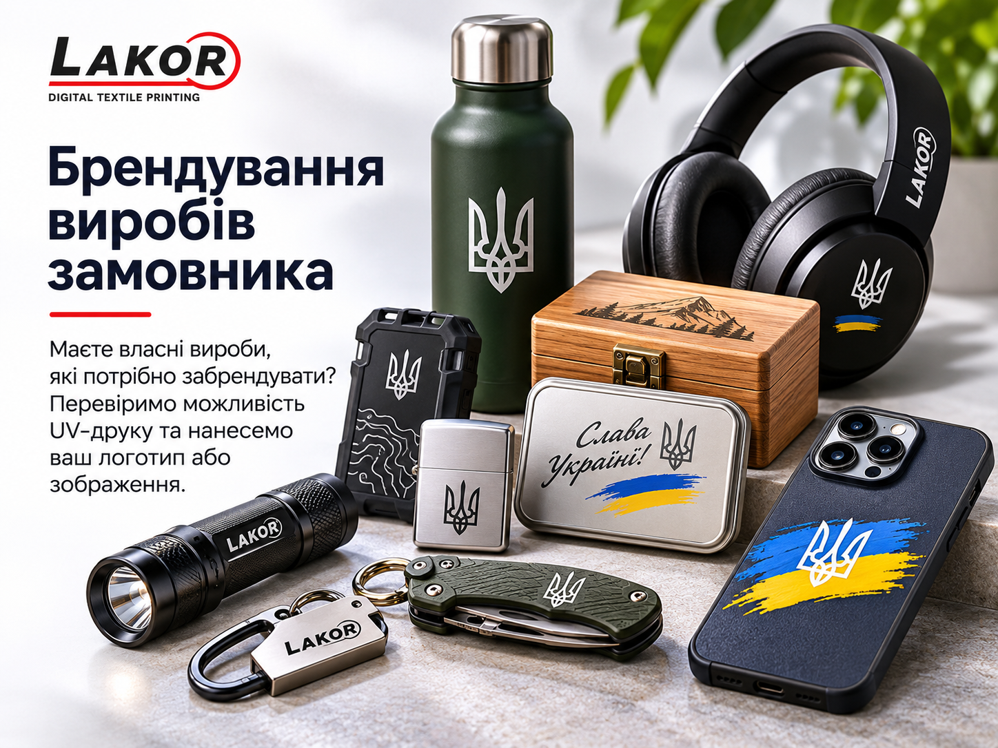 Сувеніри з логотипом