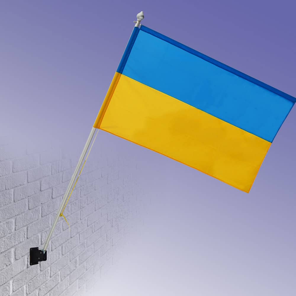 Г-подібний фасадний флагшток